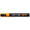 Paint marker Uni Posca PC-5M fluo orange 1,8-2,5mm - 6 stk