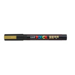 Paint marker Uni Posca PC-3M gold 0,9-1,3mm - 6 stk