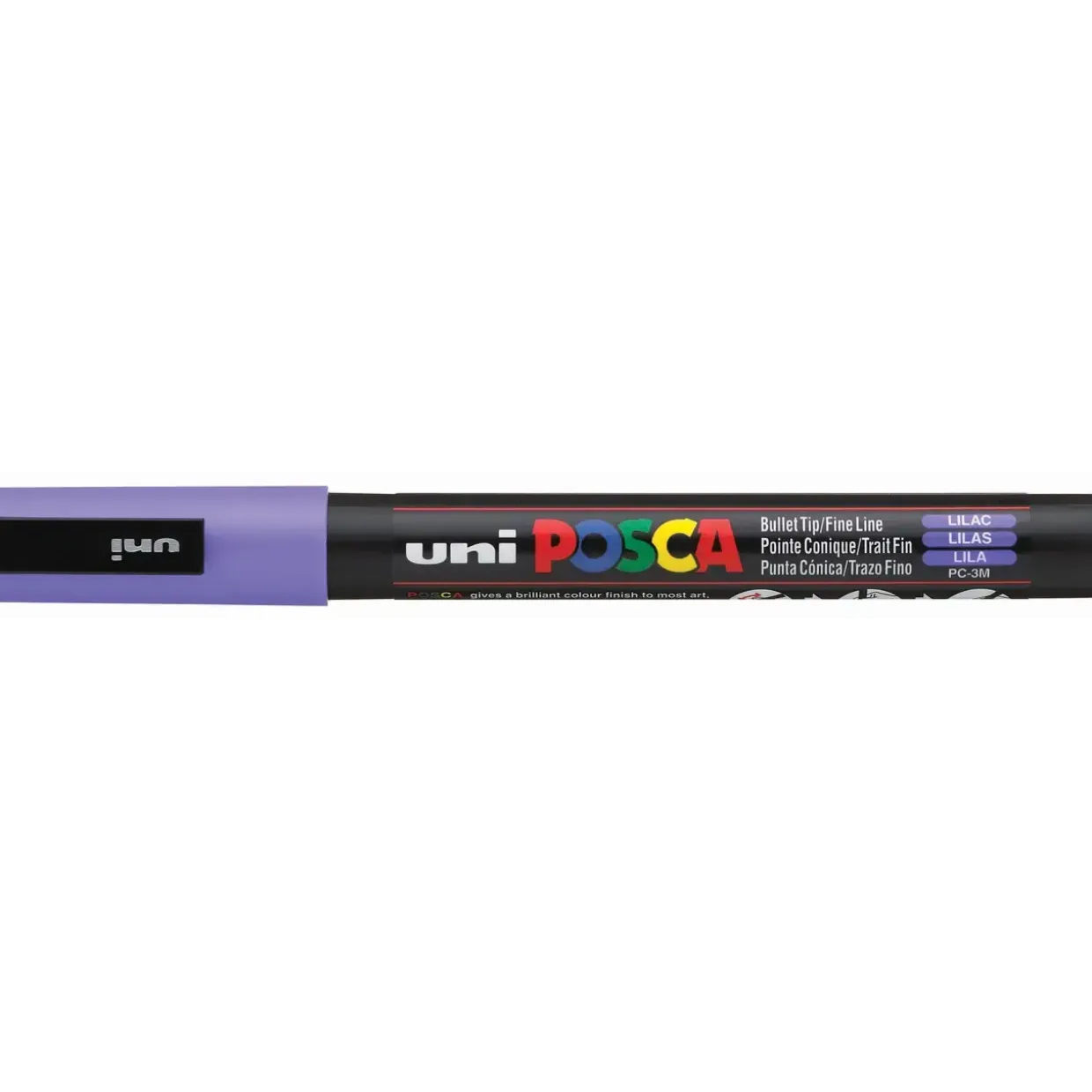 Paint marker Uni Posca PC-3M lilac 0,9-1,3mm - 6 stk