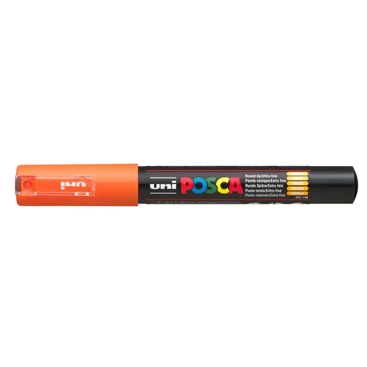 Paint marker Uni Posca PC-1M orange 0,7mm - 6 stk