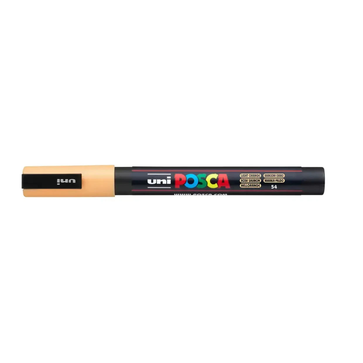 Paint marker Uni Posca PC-3M pale orange 0,9-1,3mm - 6 stk