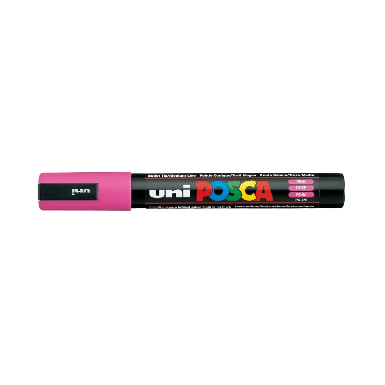 Paint marker Uni Posca PC-5M pink 1,8-2,5mm - 6 stk