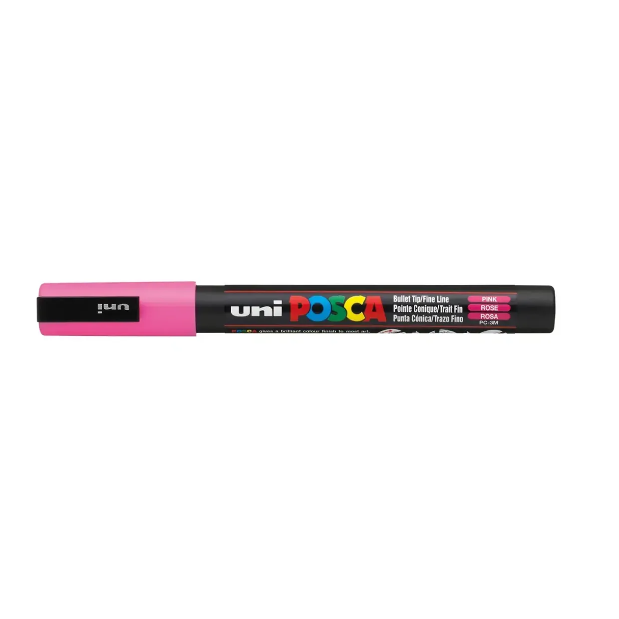 Paint marker Uni Posca PC-3M pink 0,9-1,3mm - 6 stk