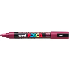 Paint marker Uni Posca PC-5M red wine 1,8-2,5mm - 6 stk