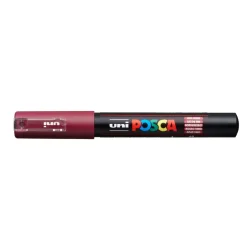 Paint marker Uni Posca PC-1M red wine 0,7mm - 6 stk