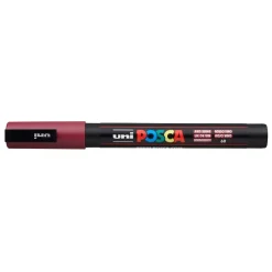 Paint marker Uni Posca PC-3M red wine 0,9-1,3mm - 6 stk