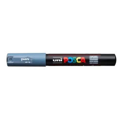 Paint marker Uni Posca PC-1M slate grey 0,7mm - 6 stk