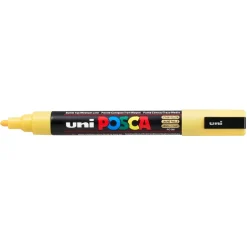 Paint marker Uni Posca PC-5M straw yellow 1,8-2,5mm - 6 stk