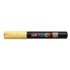 Paint marker Uni Posca PC-1M straw yellow 0,7mm - 6 stk