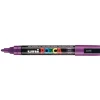 Paint marker Uni Posca PC-5M violet 1,8-2,5mm - 6 stk