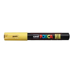 Paint marker Uni Posca PC-1M yellow 0,7mm - 6 stk