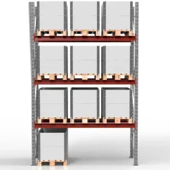 Pallereol Startsektion 3500x1850mm 2x1300 kg