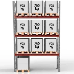 Pallereol Startsektion 3500x2750mm 3x760kg