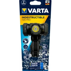 Pandelygte Varta Indestructible Pro H20 inkl. 3 stk AAA