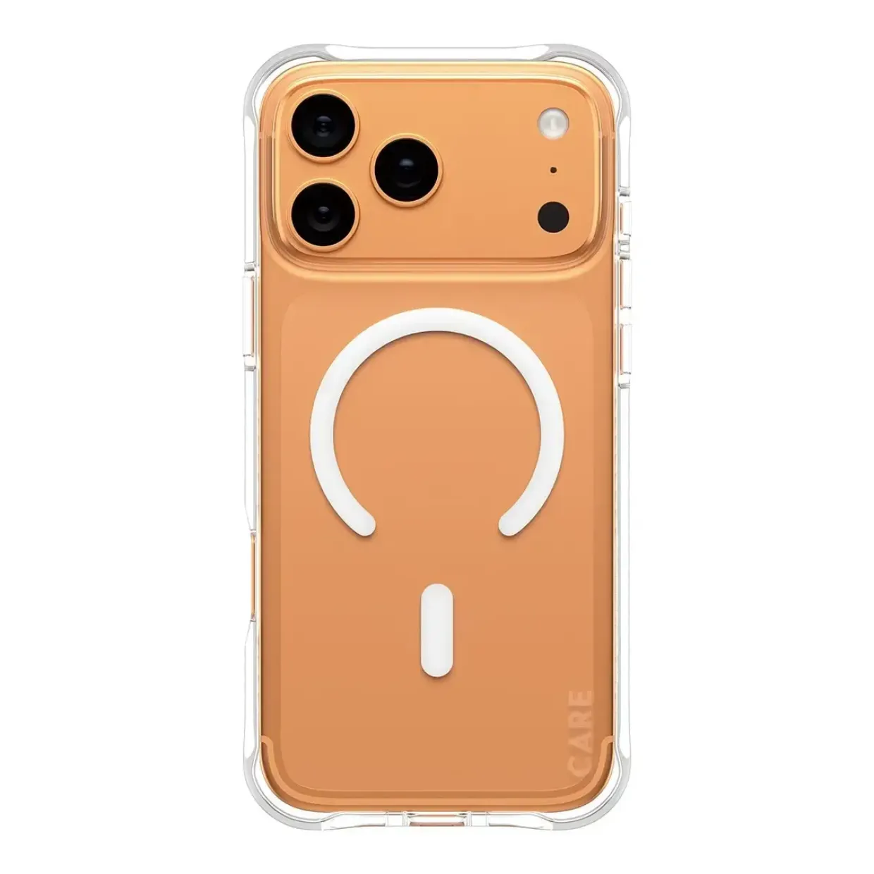 PanzerGlass CARE Fashionable Case Samba Transparent w. White MagSafe iPhone 17 Pro Max