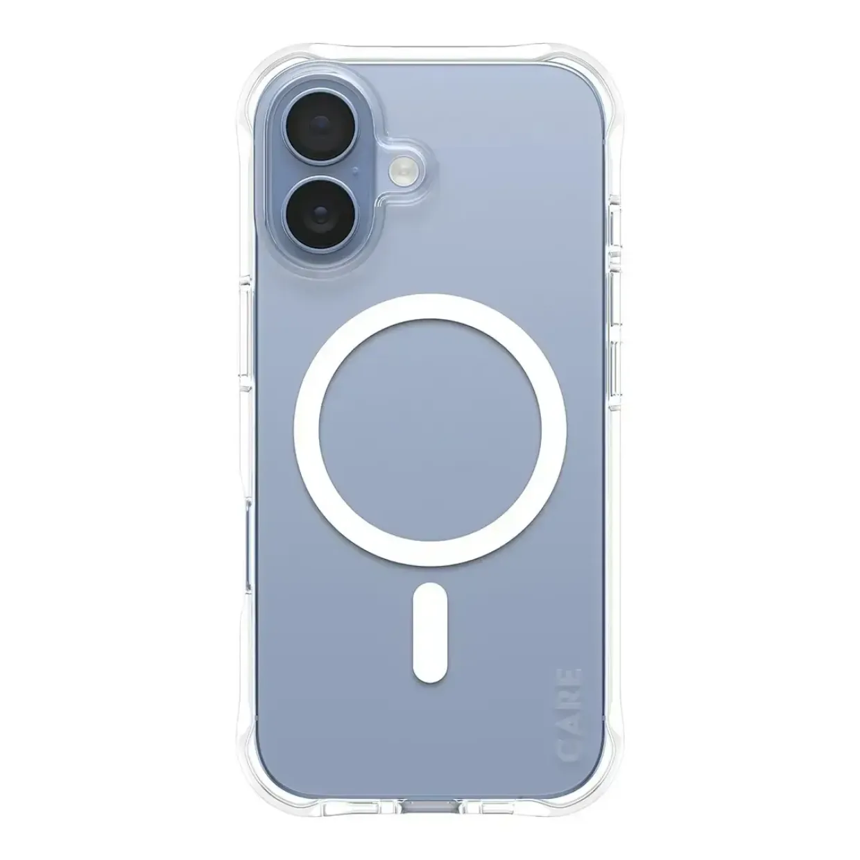 PanzerGlass CARE Fashionable Case Samba Transparent w. White MagSafe iPhone 17
