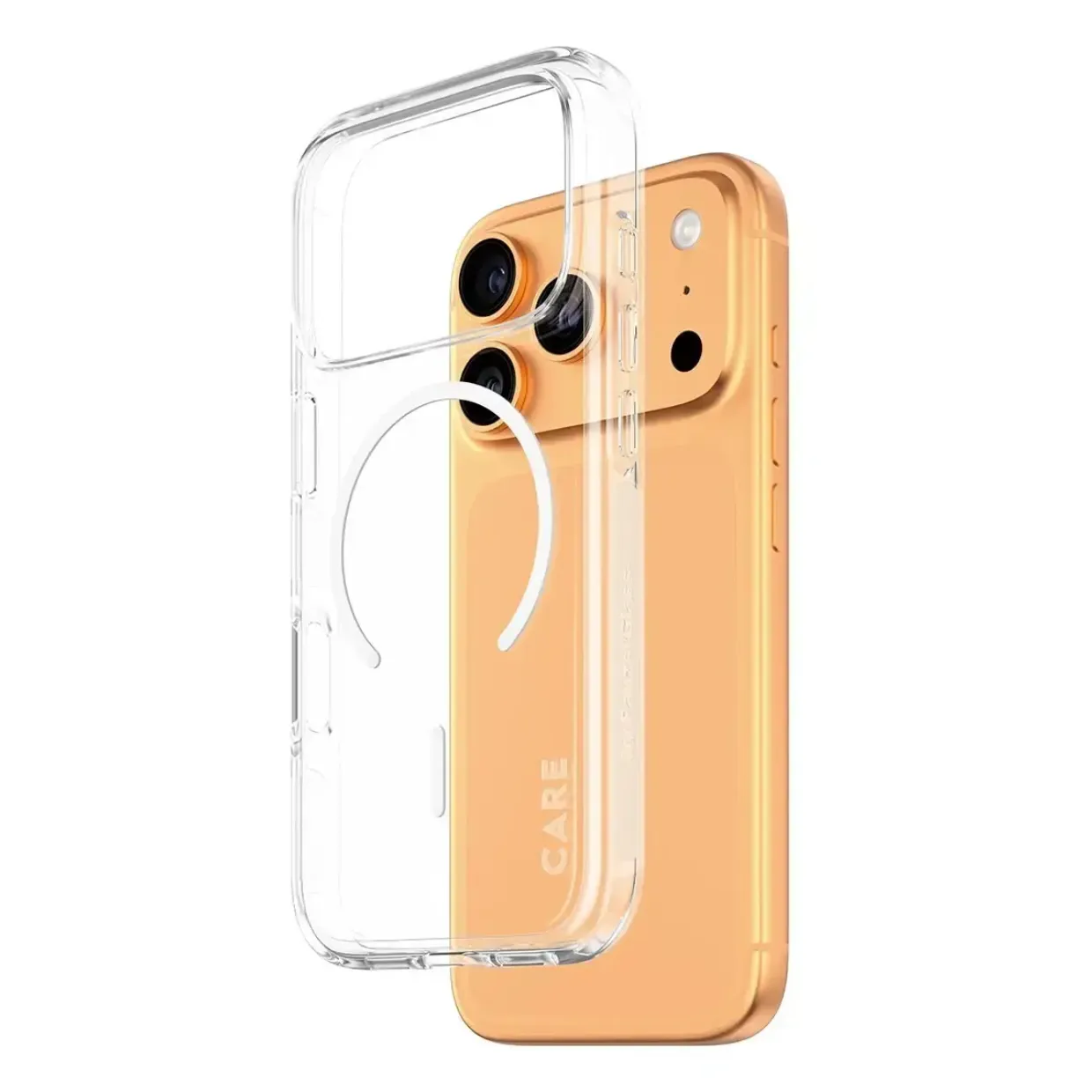 PanzerGlass CARE Flagship Case Transparent Urban Explorer w. White MagSafe iPhone 17 Pro