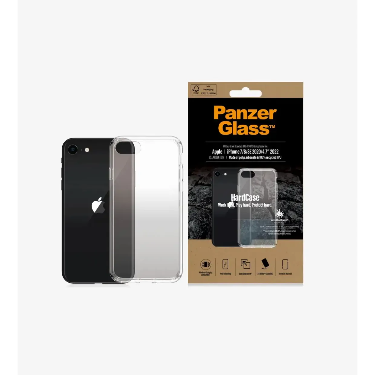 PanzerGlass ClearCase iPhone SE (2020-2022)