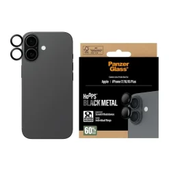 PanzerGlass Hoops Black Camera Lens Protector iPhone 17
