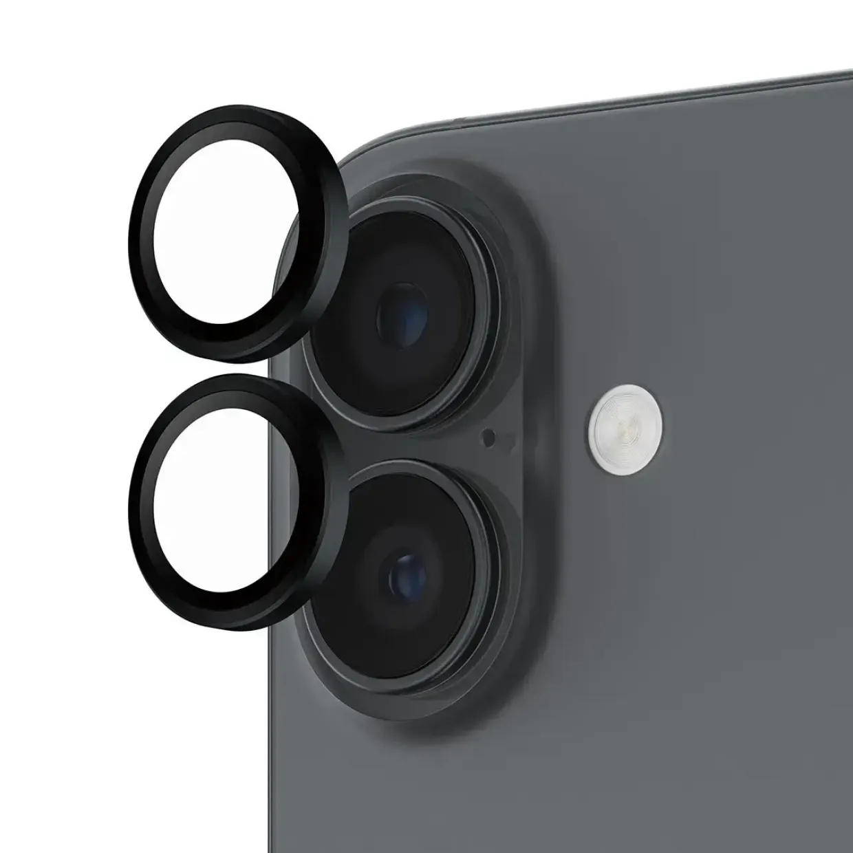 PanzerGlass Hoops Black Camera Lens Protector iPhone 17