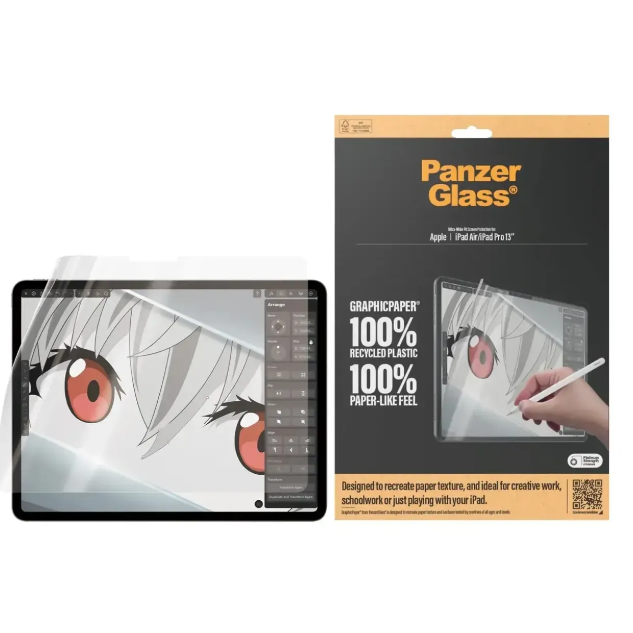 PanzerGlass iPad Air 13'' iPad Pro 13'' Screen Protector UWF