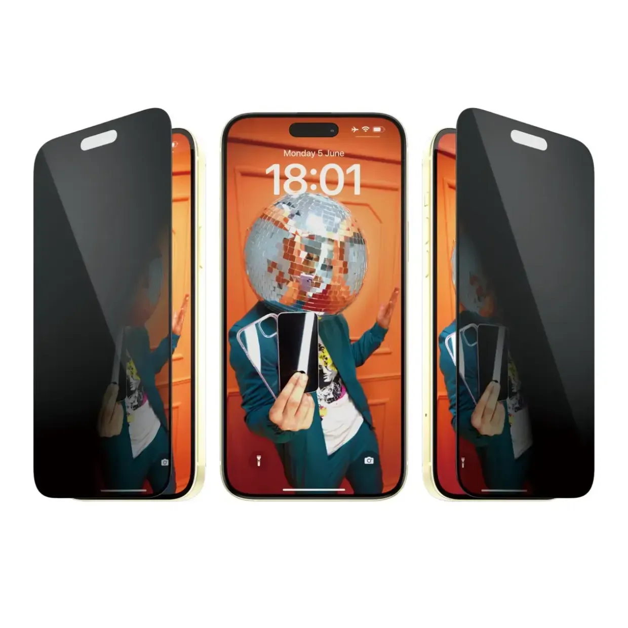 PanzerGlass iPhone 15 Plus UWF Privacy wA