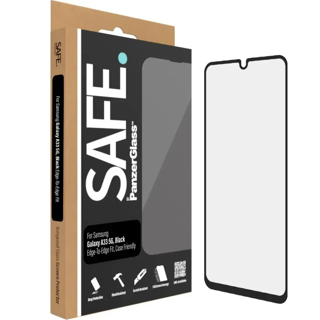 PanzerGlass SAFE. Galaxy A33 5G Screen Protector Glass