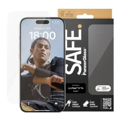 PanzerGlass SAFE. Screen Protector iPhone 15 Pro Ultra-Wide Fit