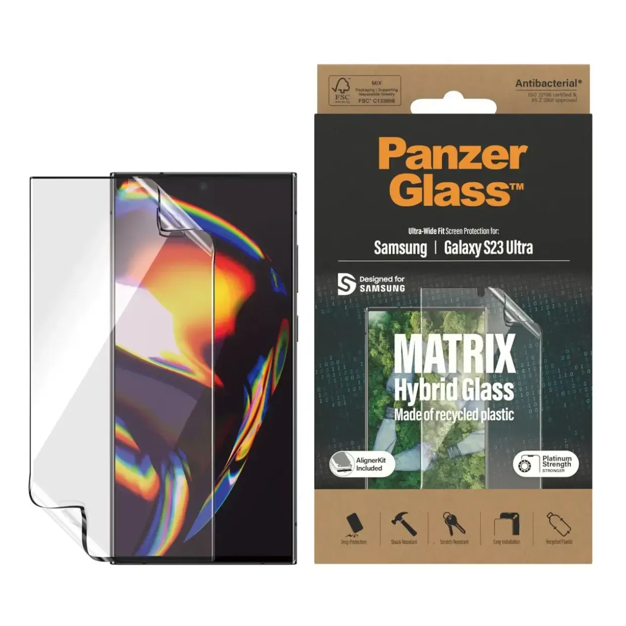 PanzerGlass Samsung Galaxy S23 Ultra UWF PET AB wA