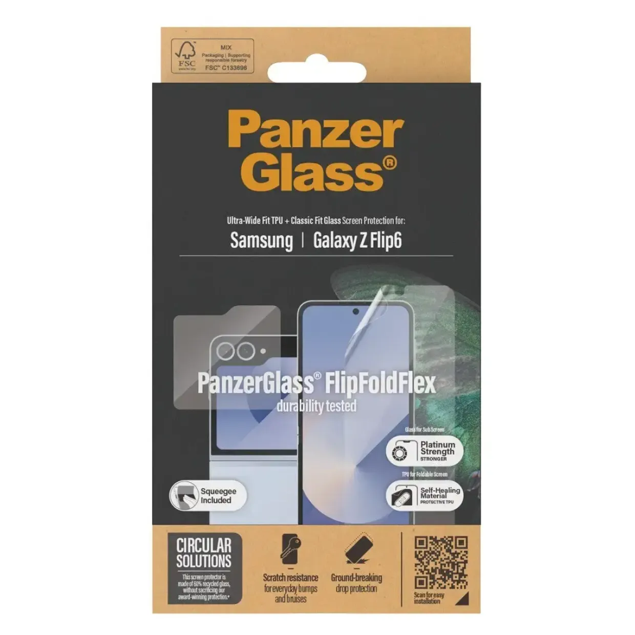 PanzerGlass Samsung Galaxy Z Flip 5, Glass & Film