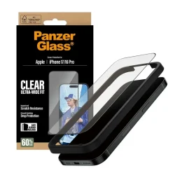 PanzerGlass Screen Protector iPhone 17/iPhone 16 Pro Ultra-W