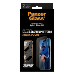 PanzerGlass Screen Protector w. Black Frame iPhone 17 Air