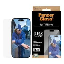 PanzerGlass Screen Protector iPhone 17 Pro Classic Fit