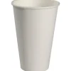 Papbæger, 11,5cm, Ø8cm, 30 cl, 34 cl, hvid, pap/PE, 12 oz - 1000 stk