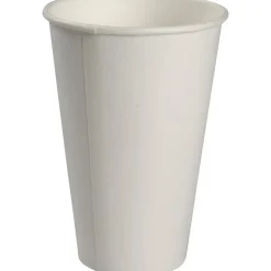 Papbæger, 11,5cm, Ø8cm, 30 cl, 34 cl, hvid, pap/PE, 12 oz - 1000 stk