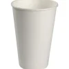 Papbæger, 13,5cm, Ø9cm, 40 cl, 50 cl, hvid, pap/PE, 16 oz - 1000 stk
