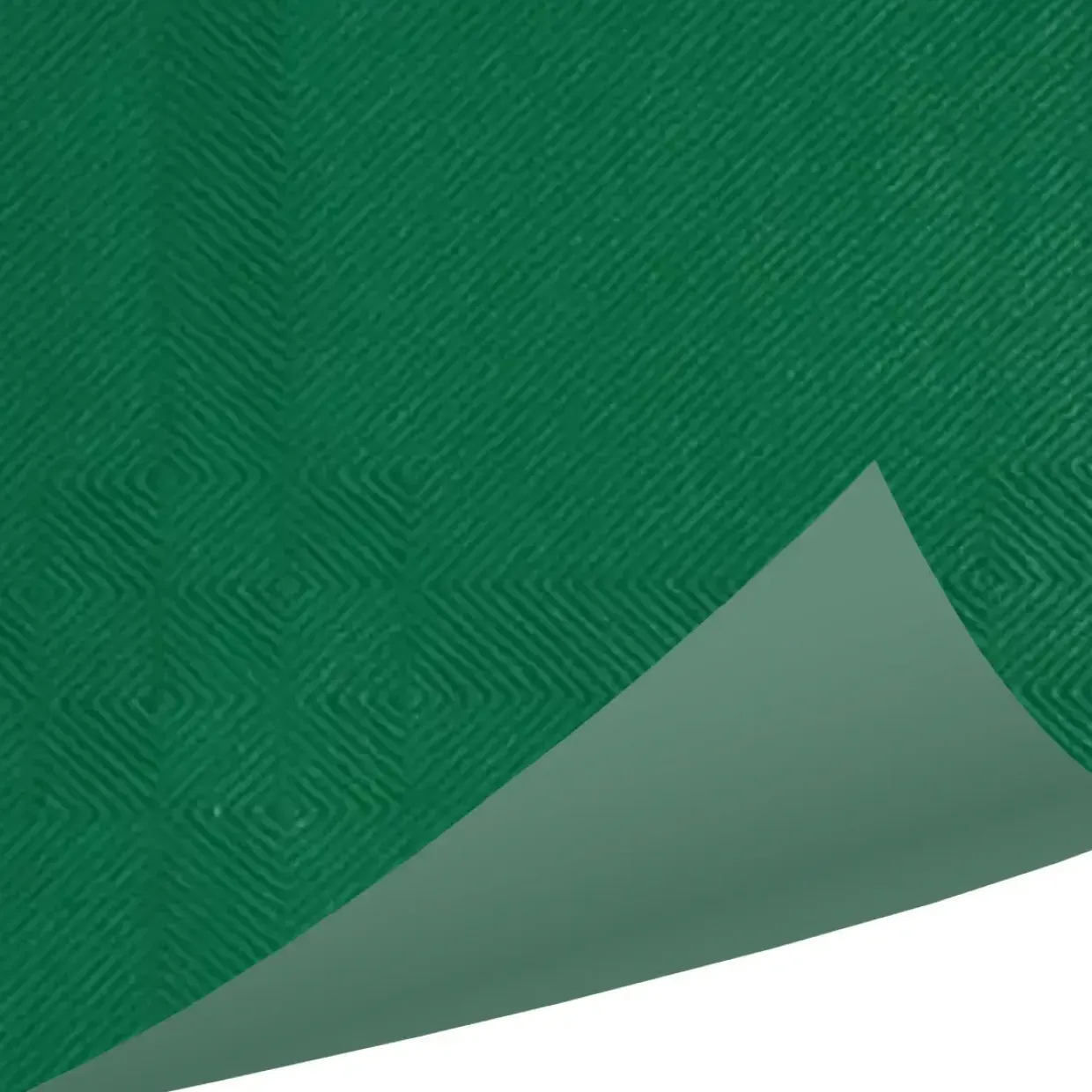 Papirdug - Abena Gastro Damask 118cm x 50m - Mørkegrøn