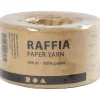 Papirgarn Raffia - Sand 7-8 mm - 100 m