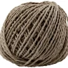 Papirgarn tykkelse 2,5-3 mm cirka 42 meter lys brun | 150 gram