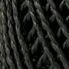 Papirgarn tykkelse 2,5-3 mm cirka 42 meter sort | 150 gram