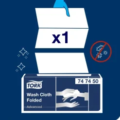 Papirhåndklæder Tork 747450 Advanced H3 - 6-lag Z-fold 80 ark - 20 pakker
