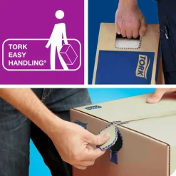 Papirhåndklæder Tork 290068 H1 Matic Advanced blå - 6 ruller