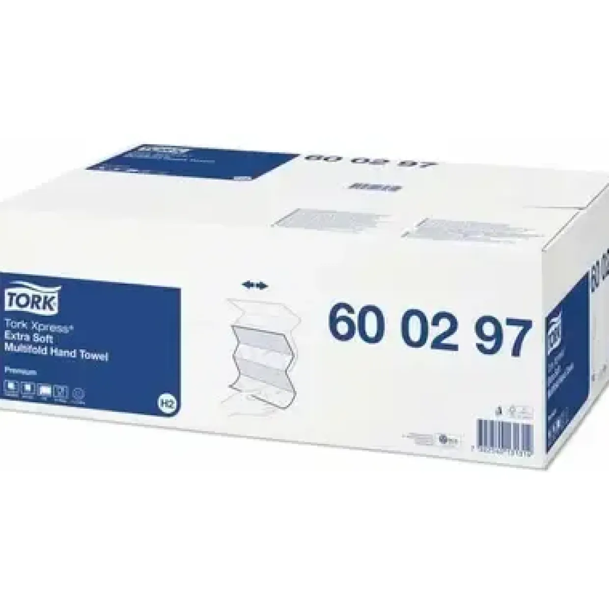 Papirhåndklæde Tork 600297 Xpress® Extra Soft Multifold Premium C&C - 2100 ark