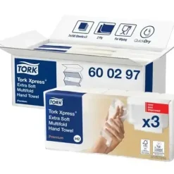 Papirhåndklæde Tork 600297 Xpress® Extra Soft Multifold Premium C&C - 2100 ark
