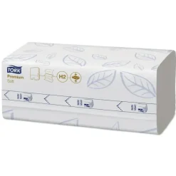Papirhåndklæde Tork 100889 Xpress H2 soft 2-lags komprimerede 2700 ark
