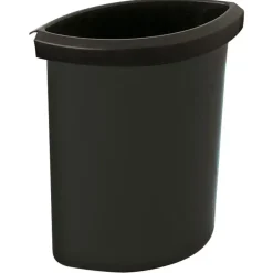 Papirkurv | Affaldsspand bakke, sort, 6 l