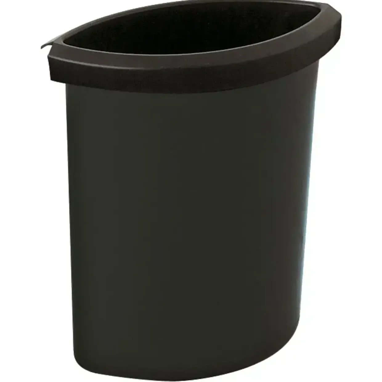 Papirkurv | Affaldsspand bakke, sort, 6 l