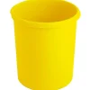 Papirkurv, gul, 30 l