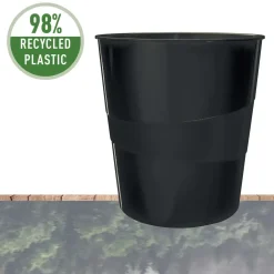 Papirkurv Leitz recycle 15 liter sort
