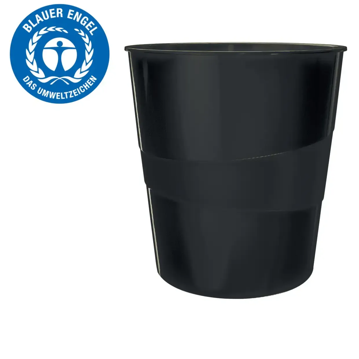 Papirkurv Leitz recycle 15 liter sort